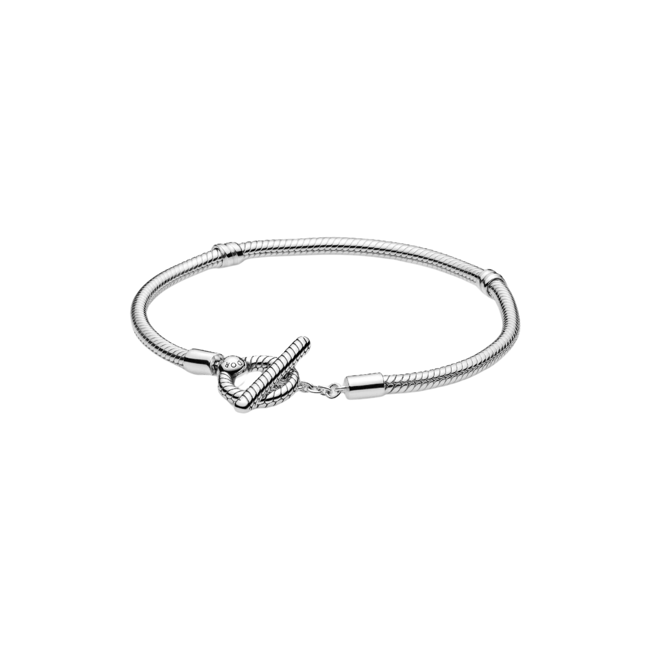Pandora Moments T-Bar Snake Chain Bracelet