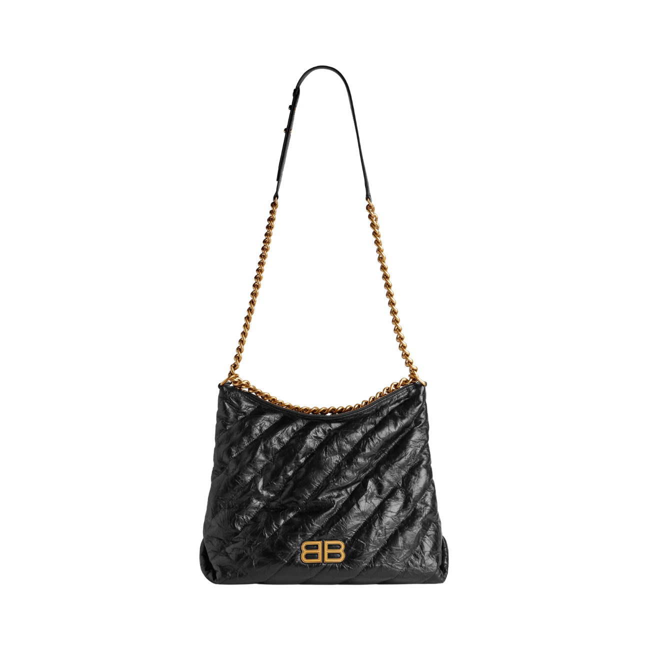 Balenciaga Crush Medium Quilted Women's Hobo Bag