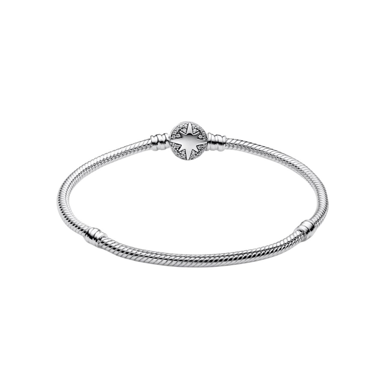 Pandora North Star Clasp Snake Chain Bracelet