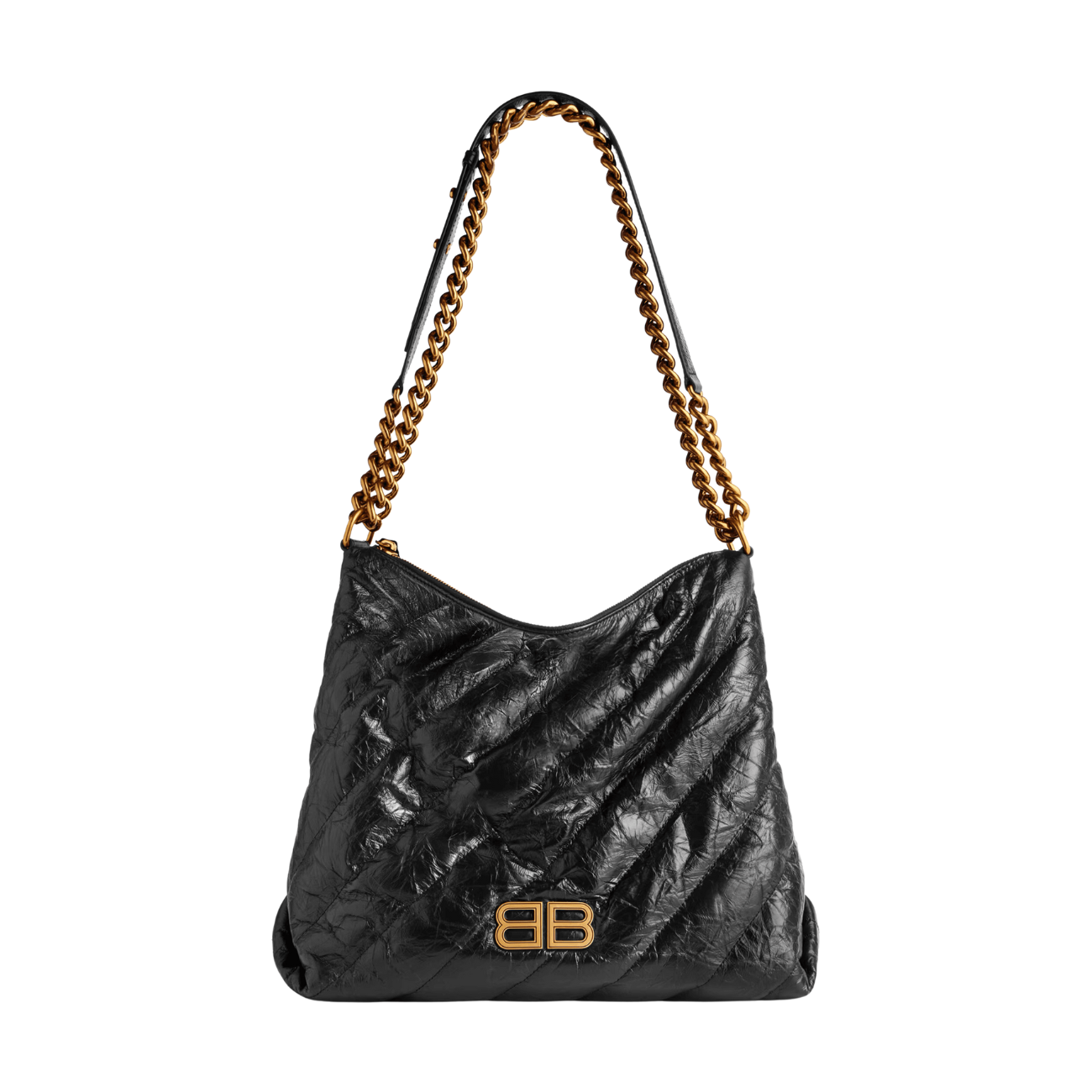 Balenciaga Crush Medium Quilted Women's Hobo Bag