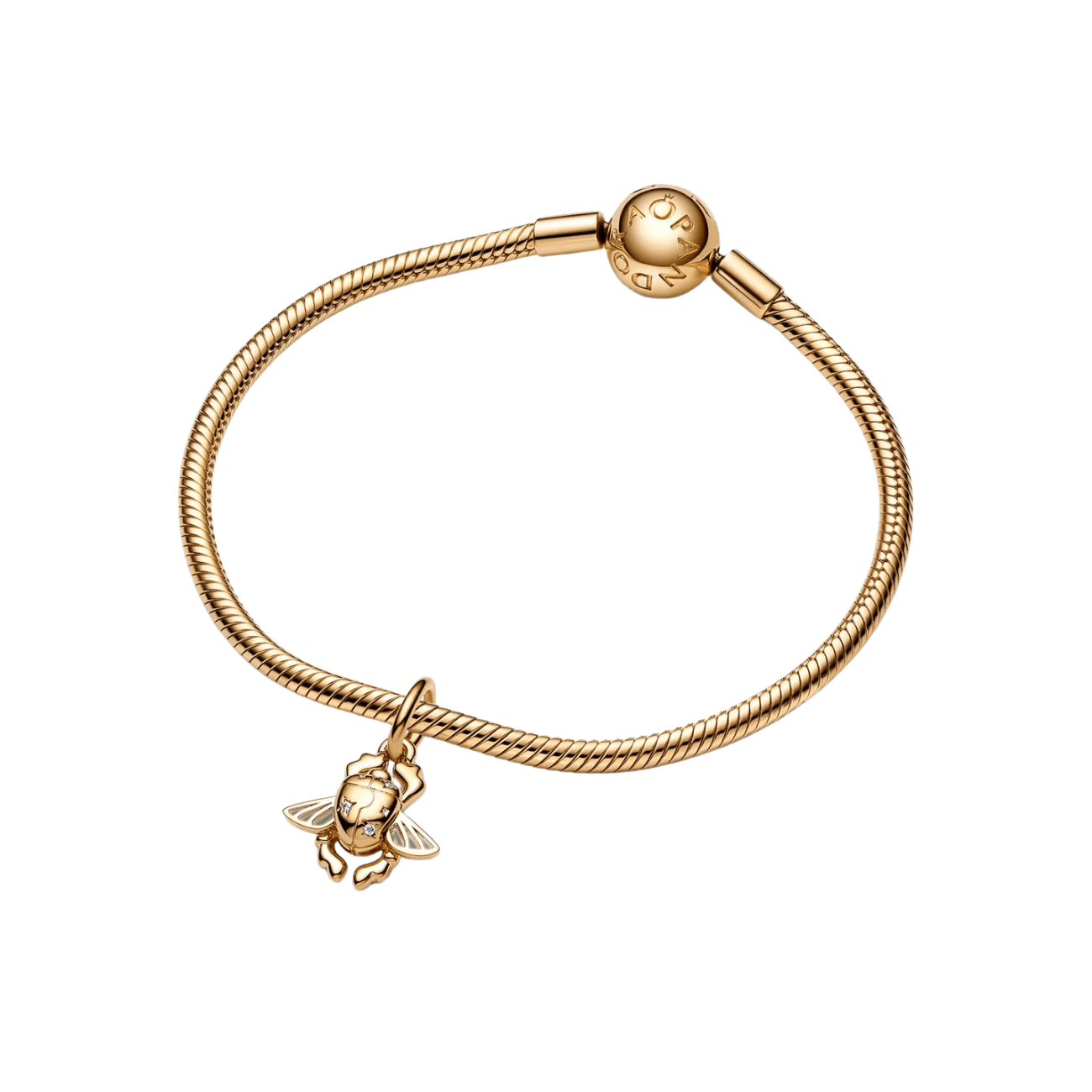 Pandora Disney Aladdin Scarab Beetle Dangle Charm