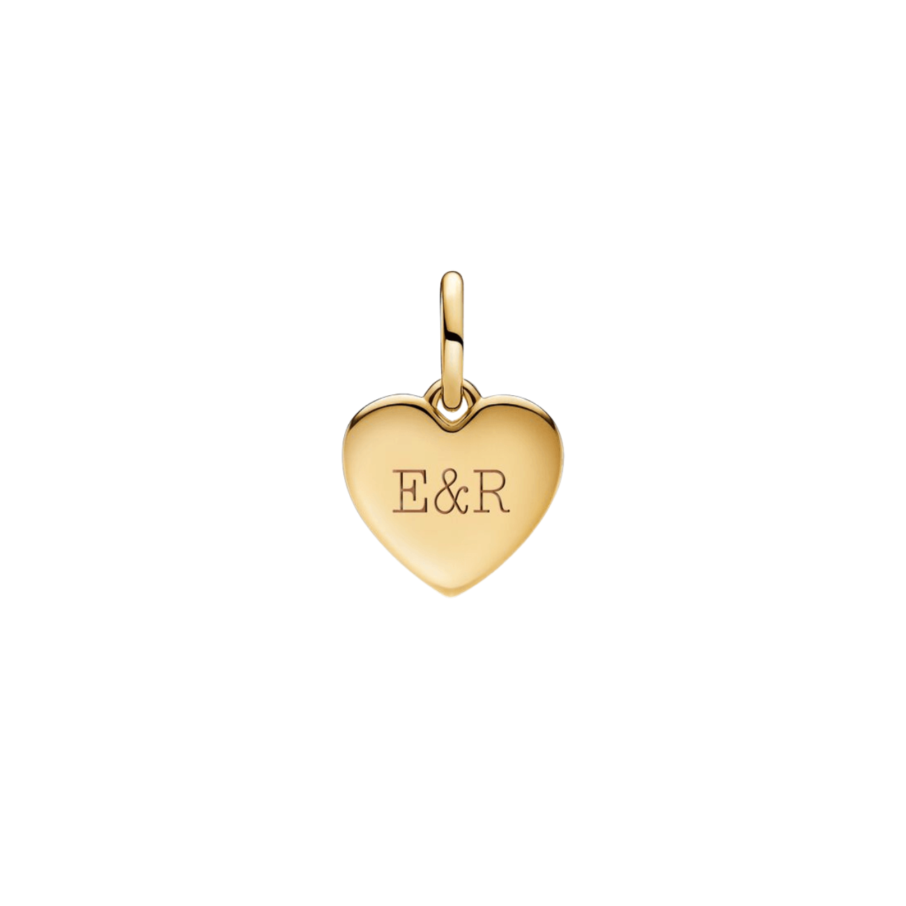 Pandora Engravable Love Heart Dangle Charm