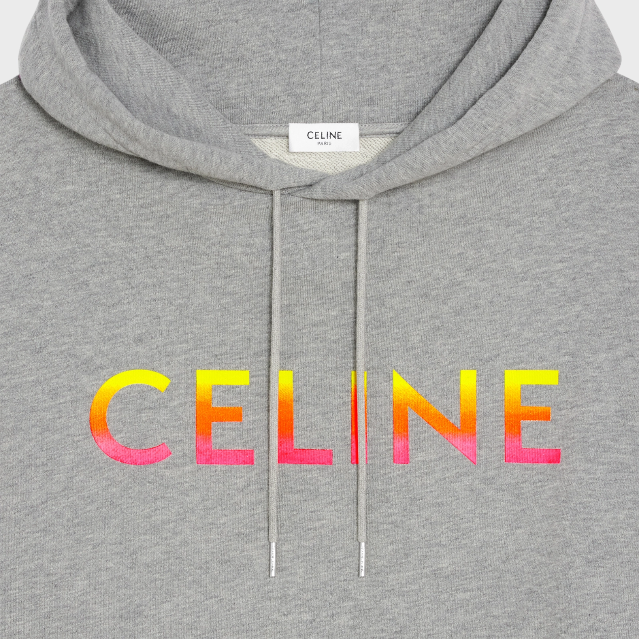 Celine Loose Cotton Fleece Men's Hoodie