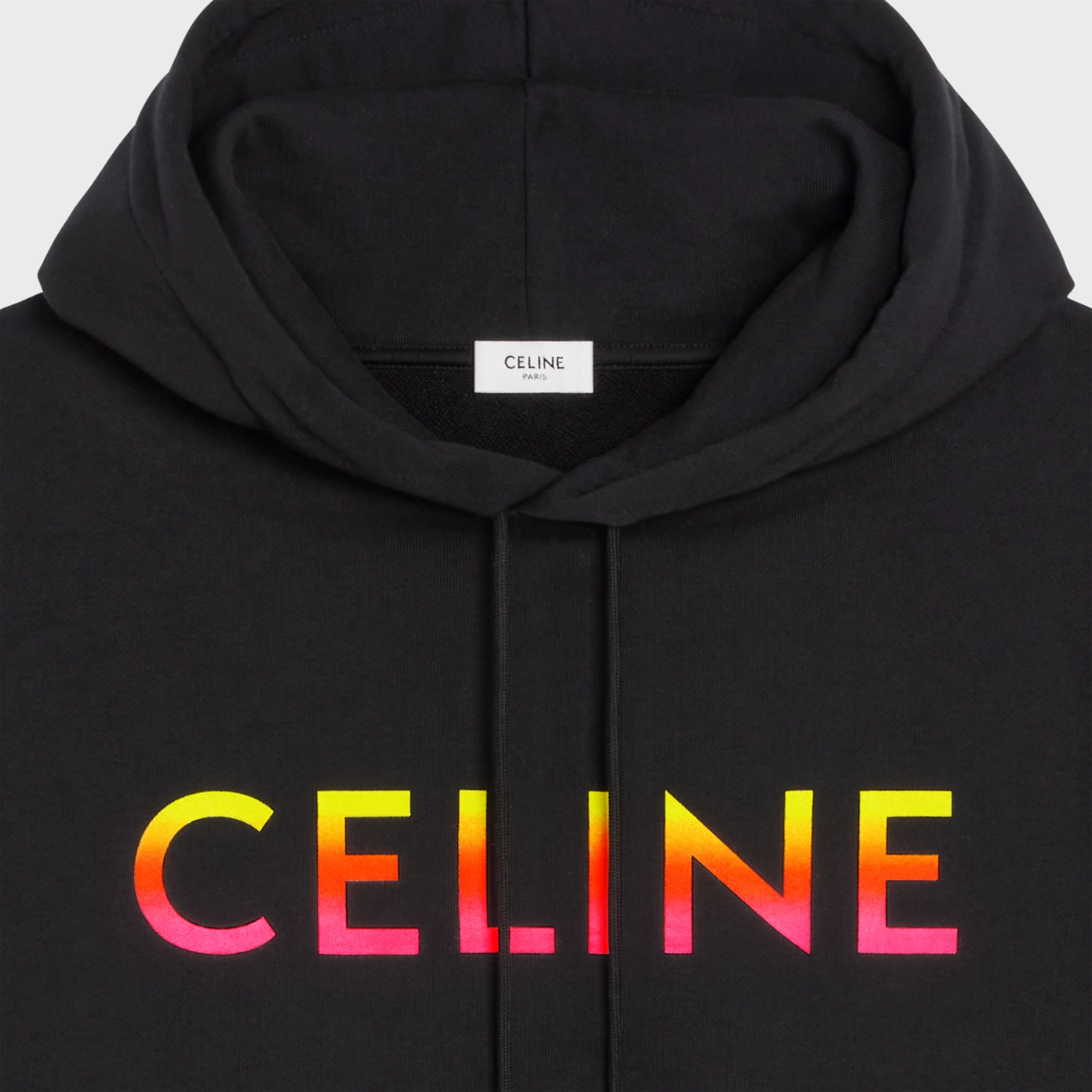 Celine Loose Cotton Fleece Men's Hoodie