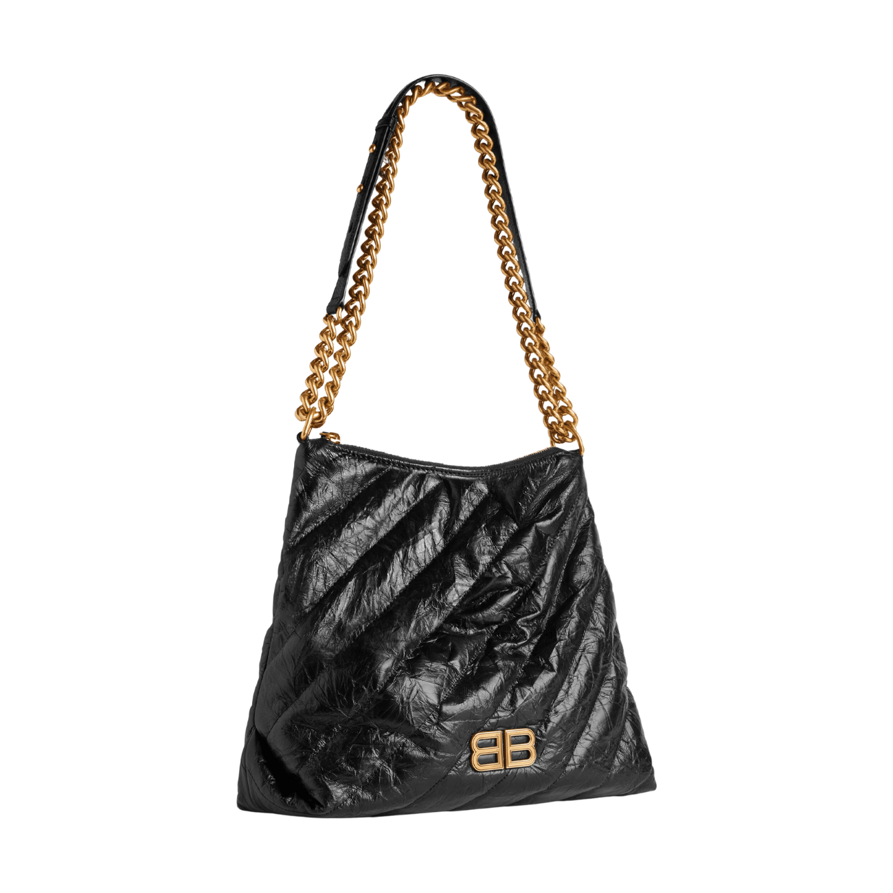 Balenciaga Crush Medium Quilted Women's Hobo Bag