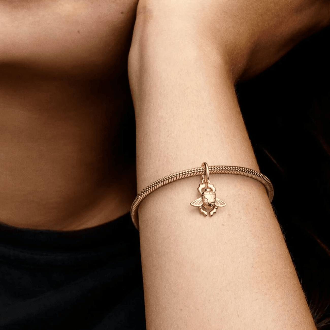Pandora Disney Aladdin Scarab Beetle Dangle Charm
