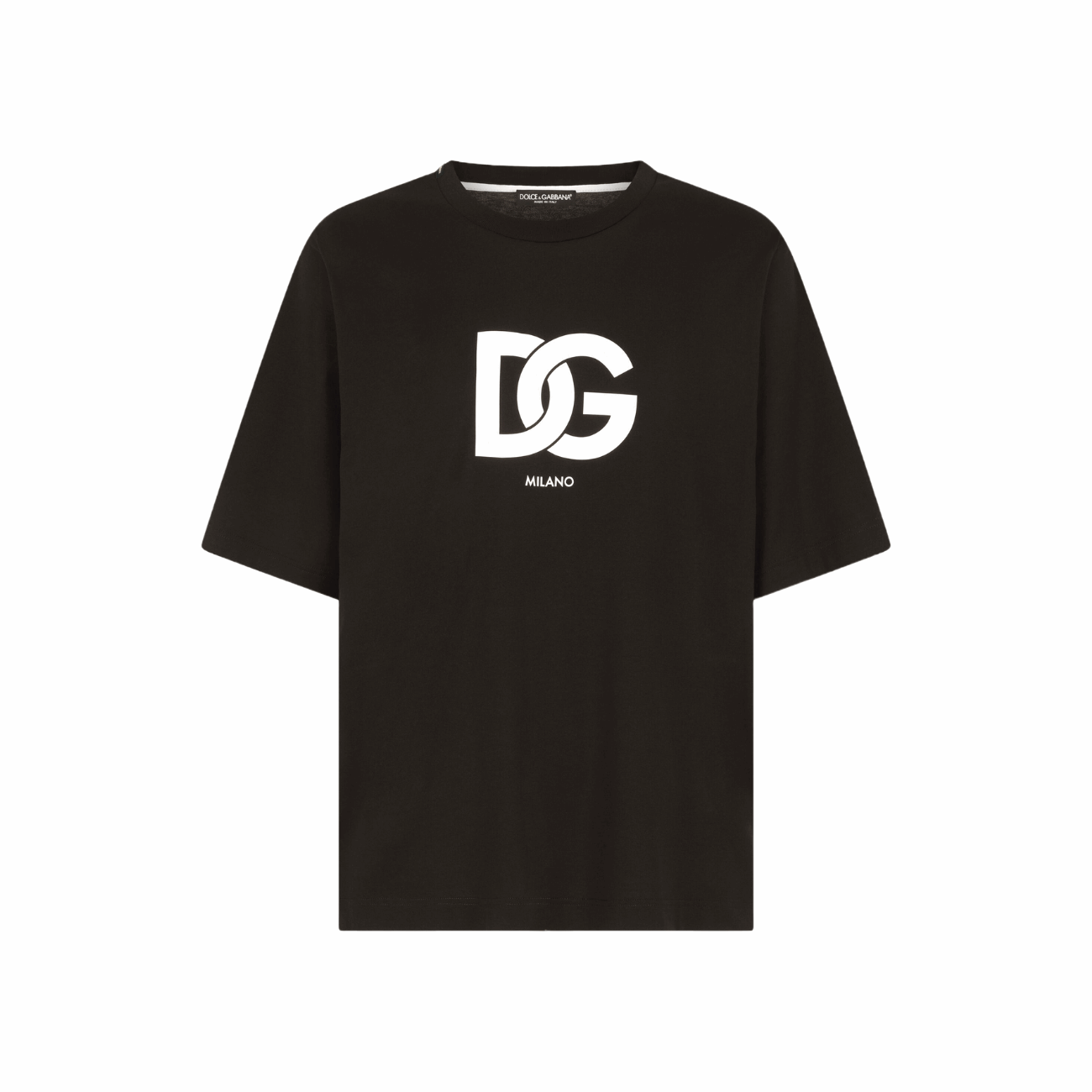 Dolce & Gabbana G8OA3TFU7EQN0000 DG Logo Men's T-Shirt, Black