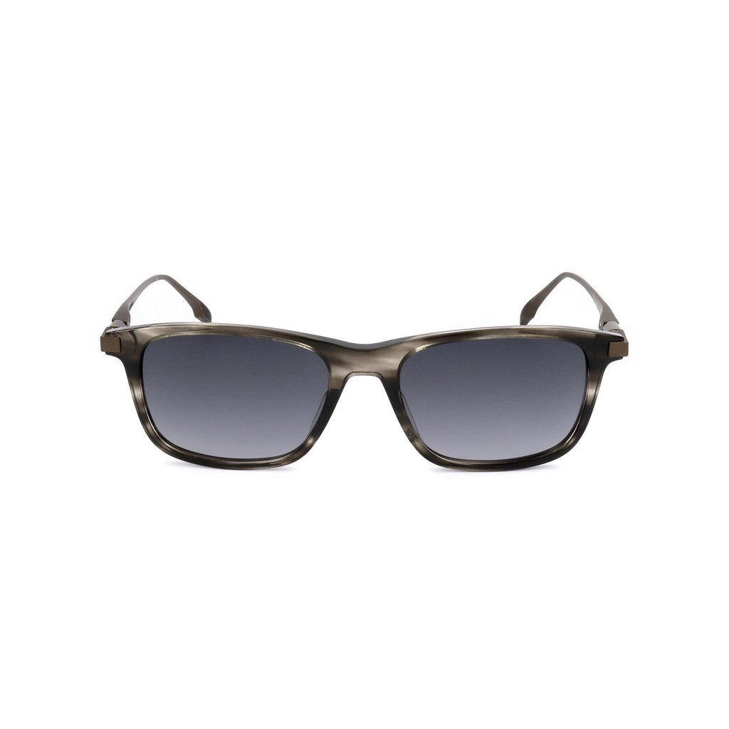 Safilo CALIBRO02S Acetate Men's Sunglasses, Striped Grey