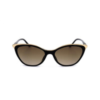 Safilo CIGLIA01S Acetate Women's Sunglasses, Black Gold