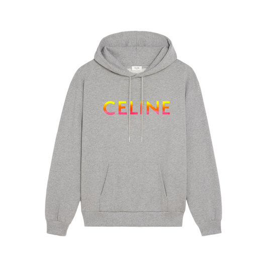 Celine Loose Cotton Fleece Men's Hoodie