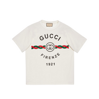 Gucci Cotton Jersey 'Gucci Firenze 1921' Men's T-Shirt