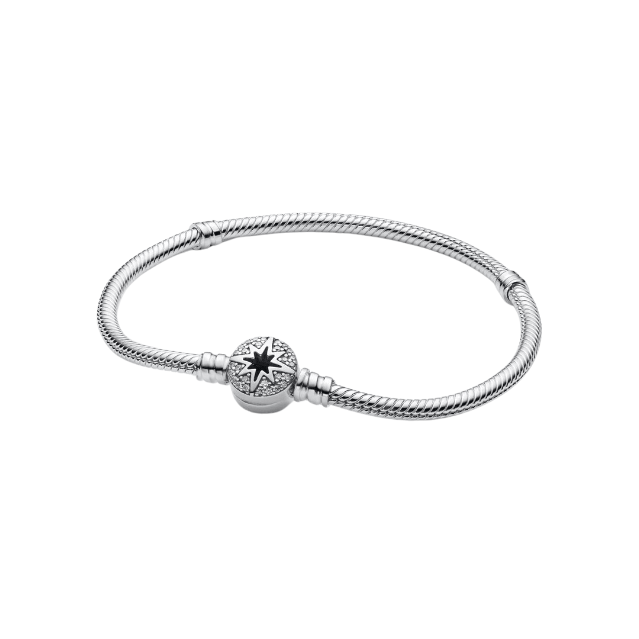 Pandora North Star Clasp Snake Chain Bracelet