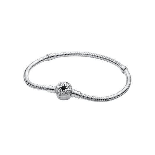 Pandora North Star Clasp Snake Chain Bracelet
