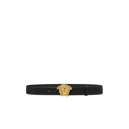 Versace La Medusa 4 cm Leather Men's Belt
