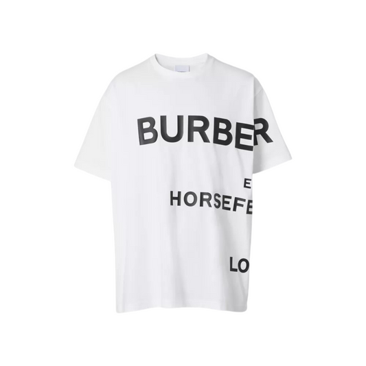 Burberry Horseferry Print Cotton Oversized Men's T-Shirt