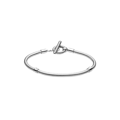 Pandora Moments T-Bar Snake Chain Bracelet