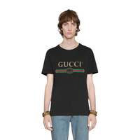 Gucci Oversize Washed Logo Men's T-Shirt