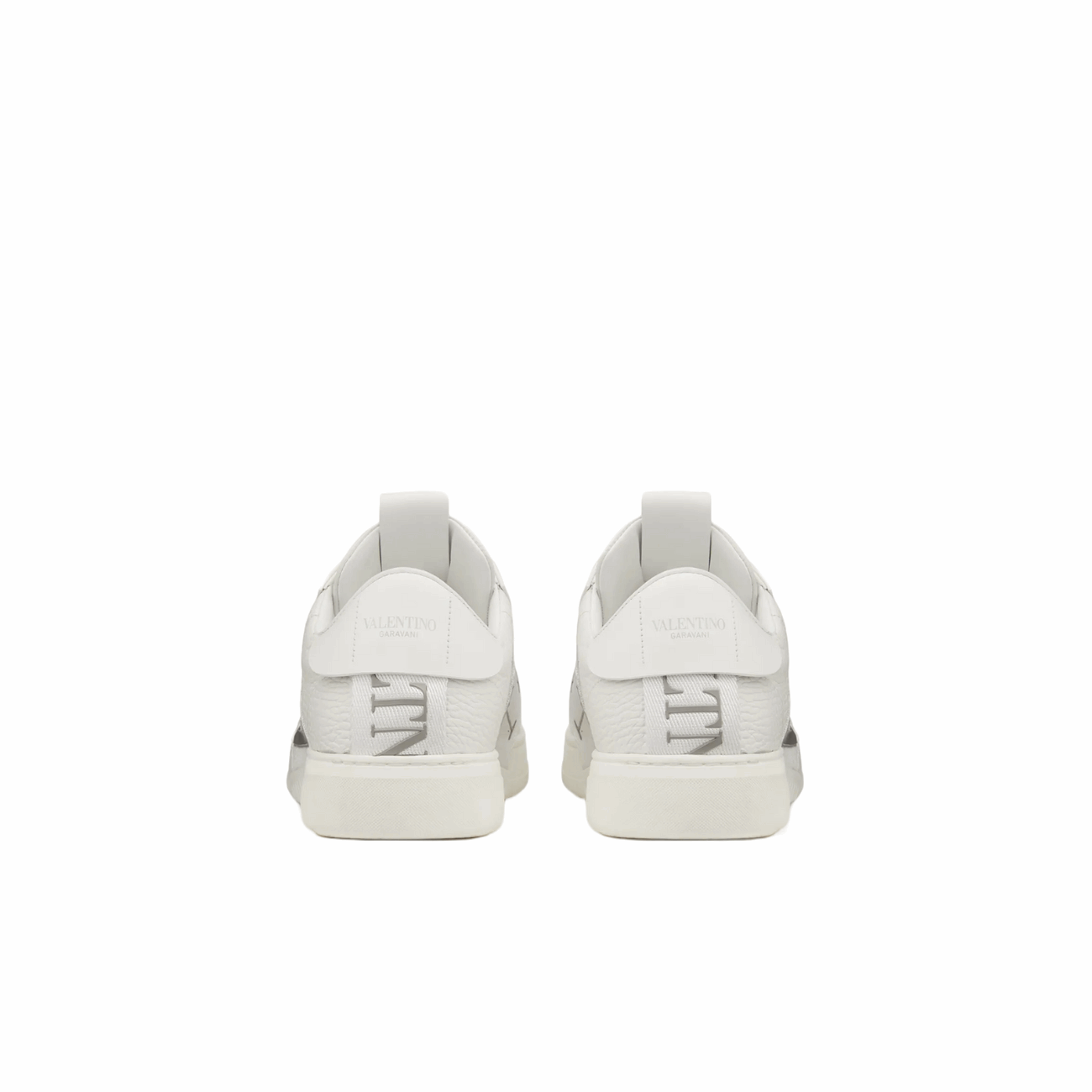 Valentino 3Y2S0C58WRQ22E Low-Top Calfskin VL7N Band Men's Sneaker, White