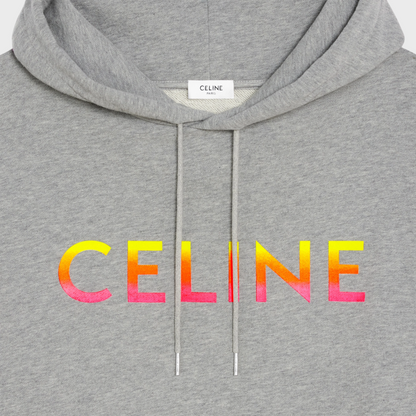 Celine Loose Cotton Fleece Men's Hoodie