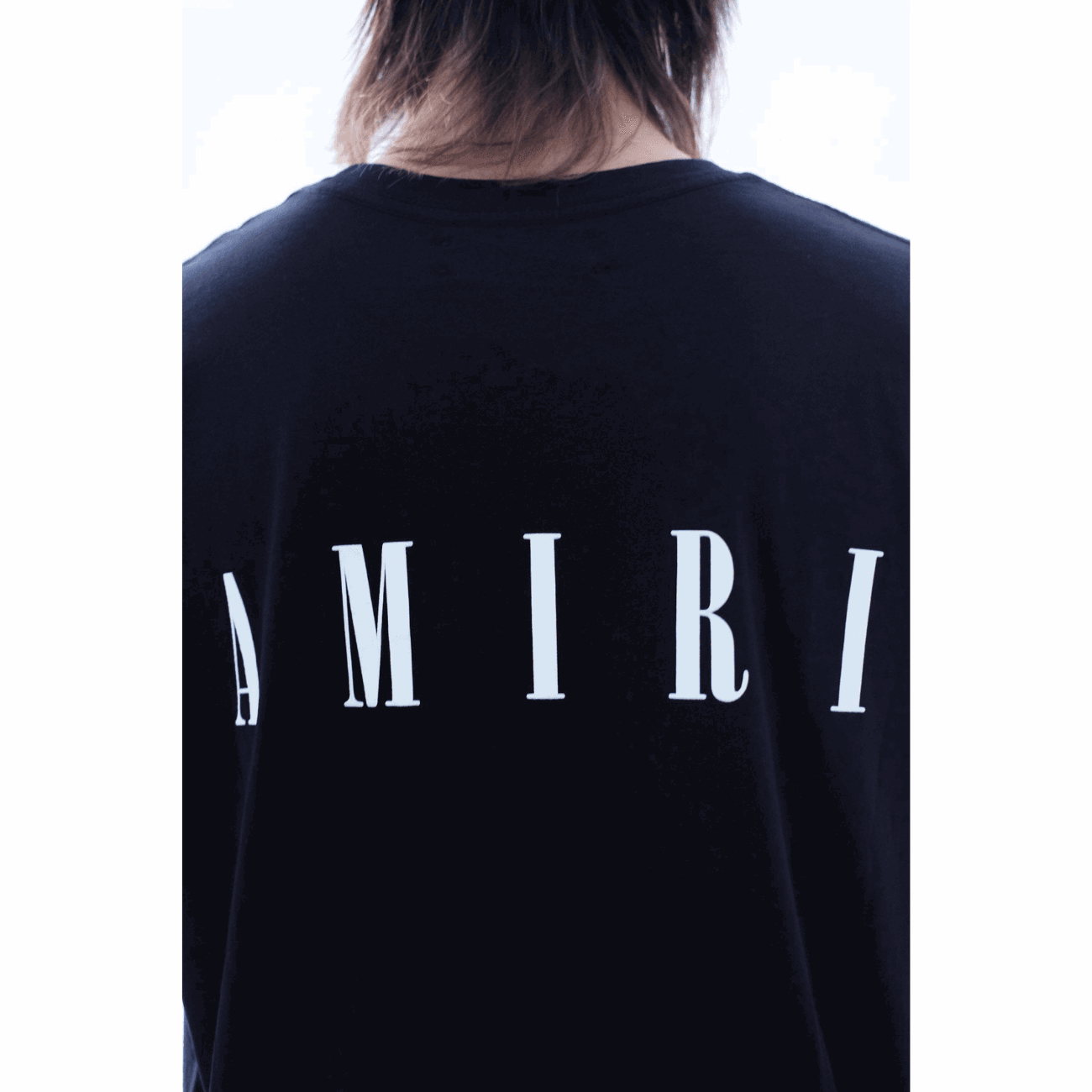 Amiri Y0M03343CJ BLK Dagger Print Men's T-Shirt, Black - STYLIAN