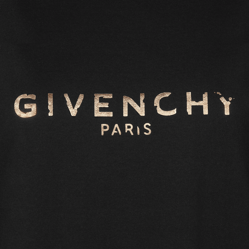 Givenchy BW70603Z2L 001 Vintage Givenchy Paris Masculine Fit Women's T-Shirt, Black - STYLIAN