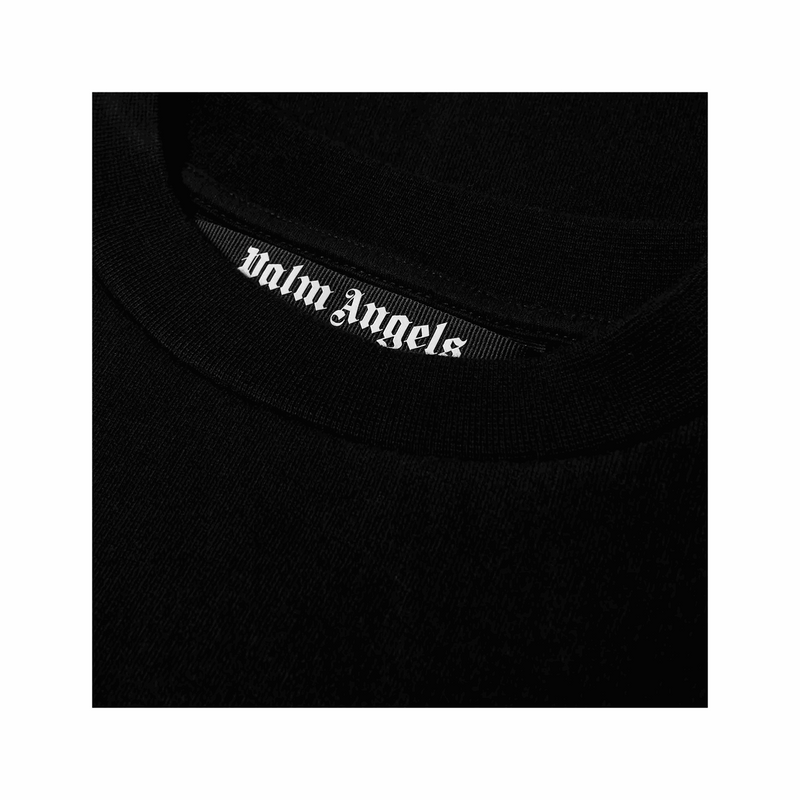 Palm Angels PMBA001S206360531040 Milano Sprayed Logo Men's Sweatshirt, Black