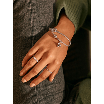 Pandora Moments T-Bar Snake Chain Bracelet