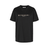 Givenchy BW70603Z2L 001 Vintage Givenchy Paris Masculine Fit Women's T-Shirt, Black - STYLIAN