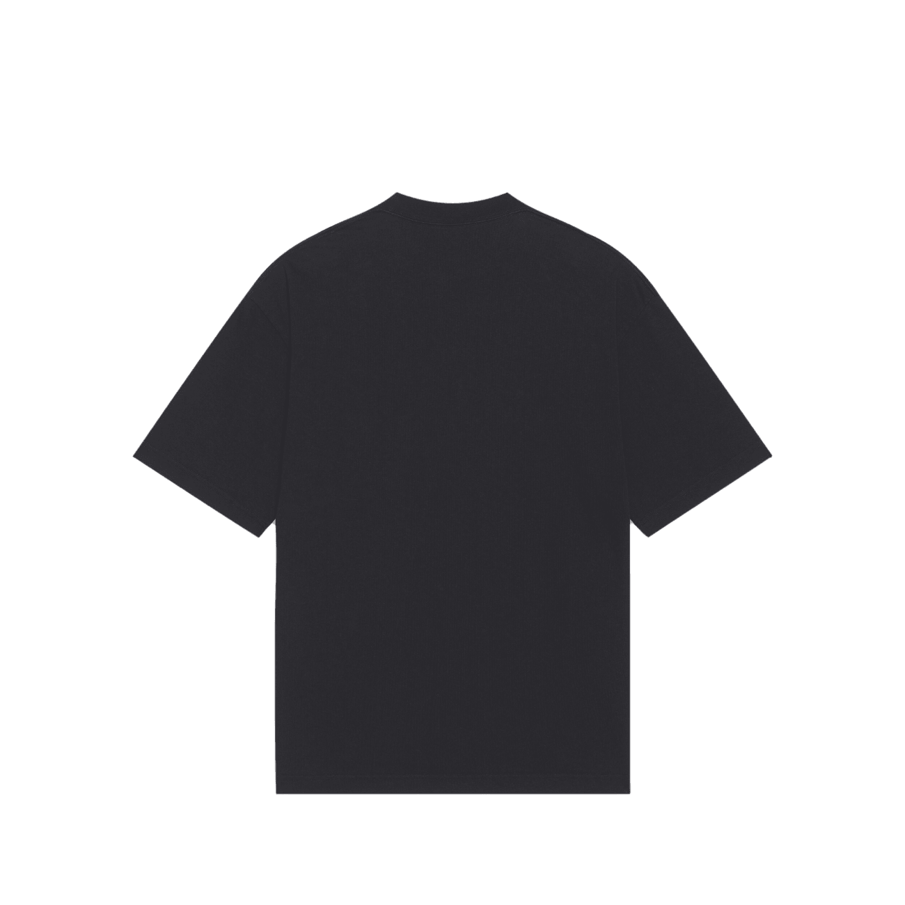 Balenciaga 612966 TLVG5 1070 Cities London Medium Fit Men's T-Shirt, Black - STYLIAN