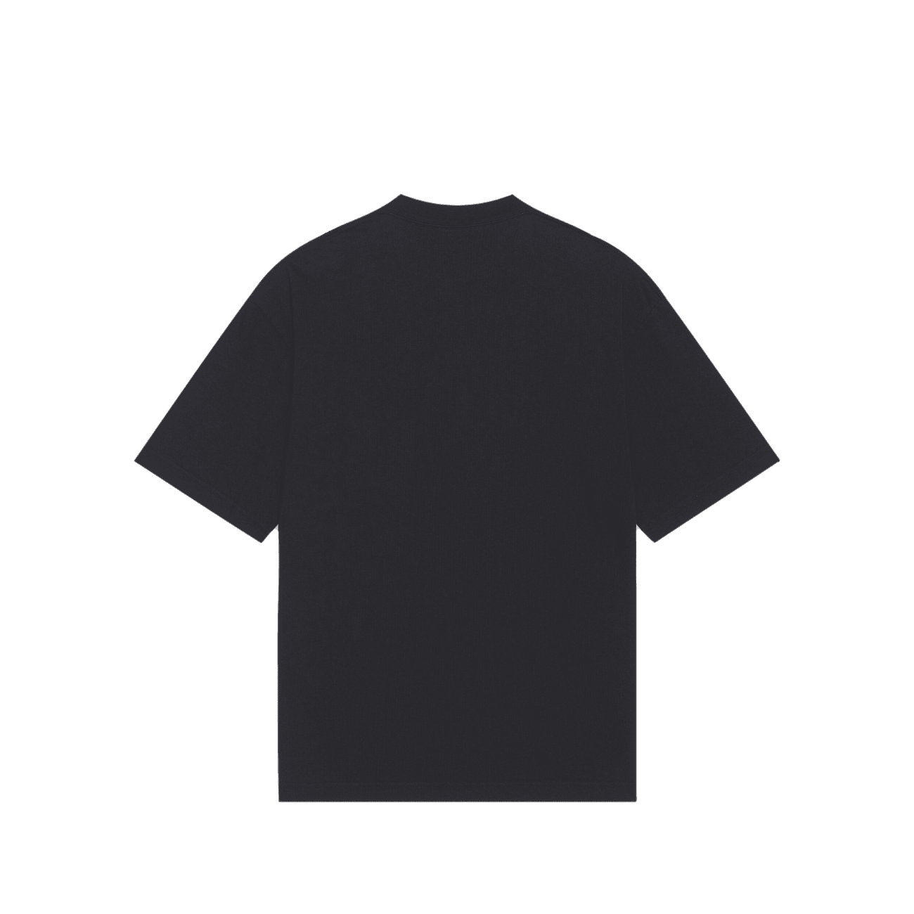Balenciaga 612966 TLVL9 1070 Cities Seoul Medium Fit Men's T-Shirt, Black - STYLIAN