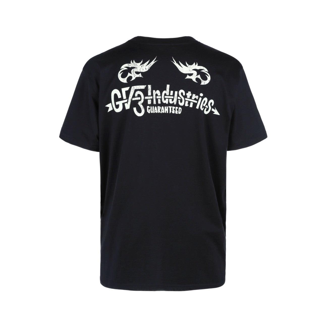 Givenchy BM70K73002-001 Taurus Printed Oversized Men's T-Shirt, Black - STYLIAN